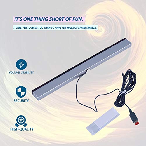 hydens Replacement Infrared TV Ray Wired Remote Sensor Bar Reciever Inductor for Nintend for Wii for Wii U Console