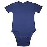 Adult Bodysuit Diapering T-Shirt by Leakmaster, Medium, Blue