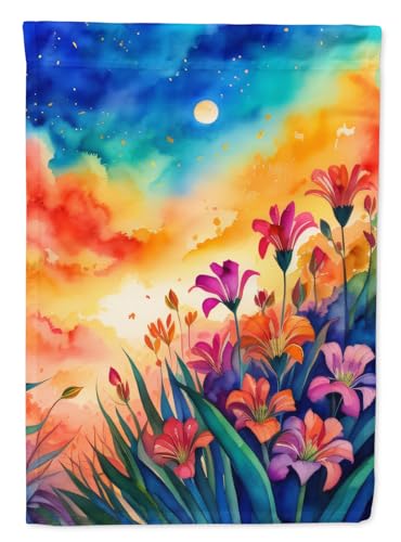 Caroline's Treasures Alstroemerias in Color Garden Flag Mailbox Flag Decorative…