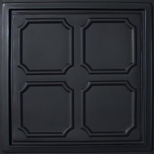 Alfa Black (24x24 PVC) Ceiling Tile
