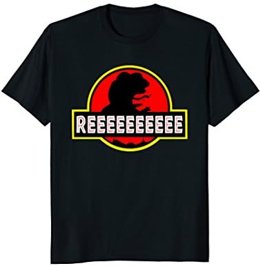 Mens Jurassic PEPE - kekistan - freekekistan - kek - MEME T-shirt Large Black