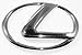 OEM Lexus Front Grill Emblem With Part Number 75311-0E020 6” X 4 1/4”