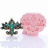 Silicone Mold Fleur De Lis Flexible - French Lily Food Safe Fondant, Chocolate, Candy, Cream Cheese Mint, Resin, Polymer Clay, Craft, Jewelry Food Mold.