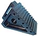 YM W4194 Solid Rubber Wheel Chock with Handle, 8-3/4