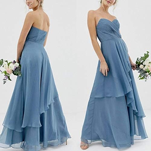 ブライズメイド マキシバンドーワンピース パーティードレス 結婚式 二次会 お呼ばれ 披露宴 エイソス Asos 並行輸入品 ワンピース チュニック 通販 Amazon