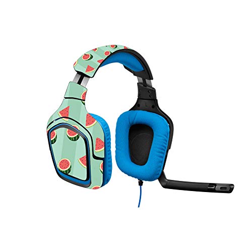 MightySkins Skin Compatible with Logitech G430 Gaming Headset - Watermelon Patc…