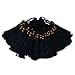 100pcs Triple Colored 14cm/5.5 Inch Silky Floss Bookmark Tassels with 2.16-Inch Cord Loop and Small Chinese Knot for Jewelry Making, Souvenir, Bookmarks, DIY Craft Accessory (Black)