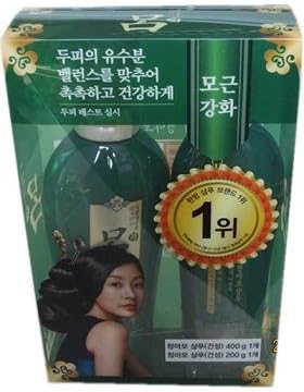 Amazon 呂 リョ 黒潤生気 清雅毛 チョンアモ シャンプー 緑 呂 Ryo シャンプー 通販