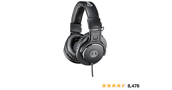Audio-Technica ATH-M30X Comfortable Monitor Headphones, Black (at ATH-M30X)  : Amazon.com.au: Electronics