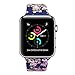 Floraler Sport Band for Apple Watch,Choose Proper Color & Size-38MM S/M,38MM M/L,42MM S/M or 42MM M/L, Soft Silicone Strap Replacement Wristbands for Apple Watch Sport Series 3/2/1