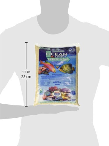 Carib Sea ACS00905 Ocean Direct Natural Live Sand for Aquarium, 5-Pound