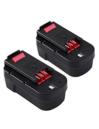 Batería de repuesto HPB18 de 3000 mAh para Black and Decker 18 V HPB18-OPE 244760-00 A1718 FSB18 FS18FL Firestorm inalámbrica.
