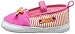 Luvable Friends Unisex Baby Crib Shoes, Pink Orange, 6-12 Months
