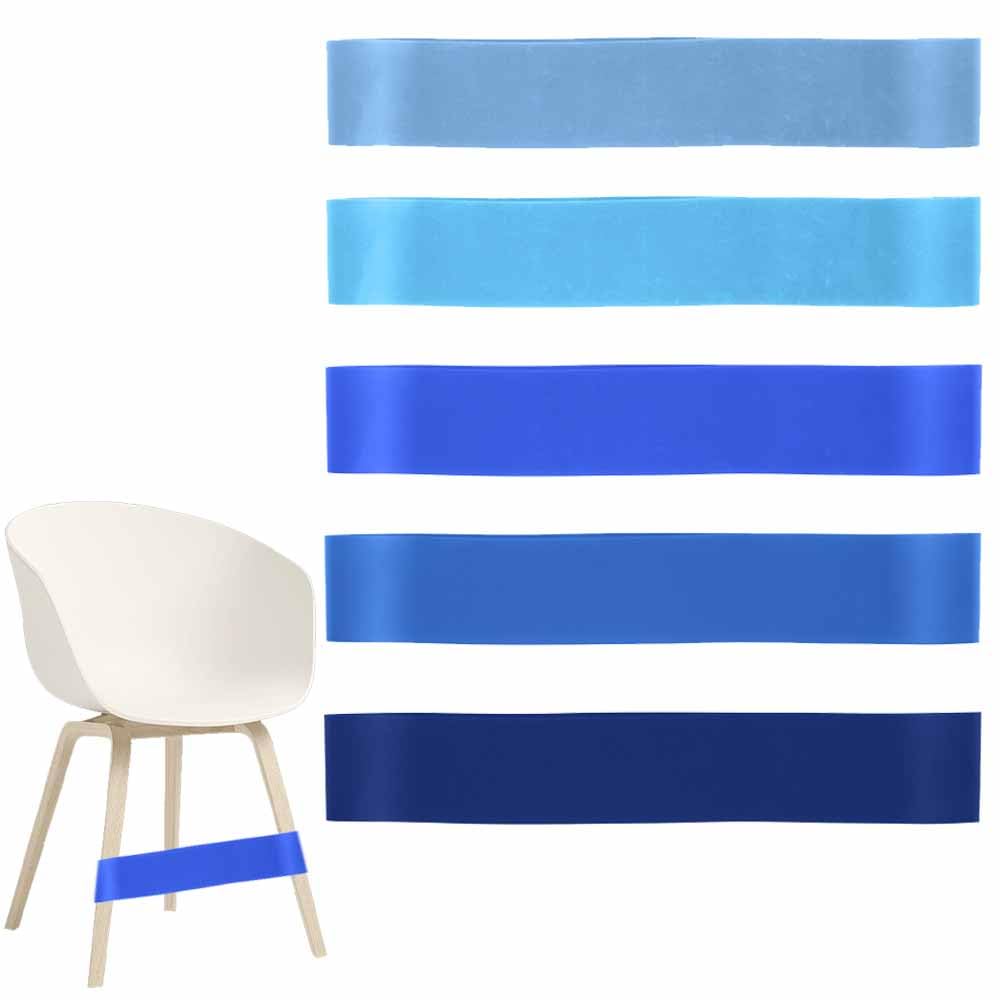 5 PCS Stretchy Chair Bands for Kids Flexible Chair Fidget Bands Bouncy Bands for Chairs Rubber Resistance Bands Seating Straps for Children with Sensory ADHD Autism Fidgety Feet
