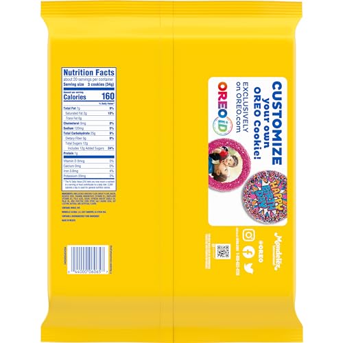 OREO GOLDEN SANDWICH COOKIES, PARTY SIZE, 24.16 OZ.