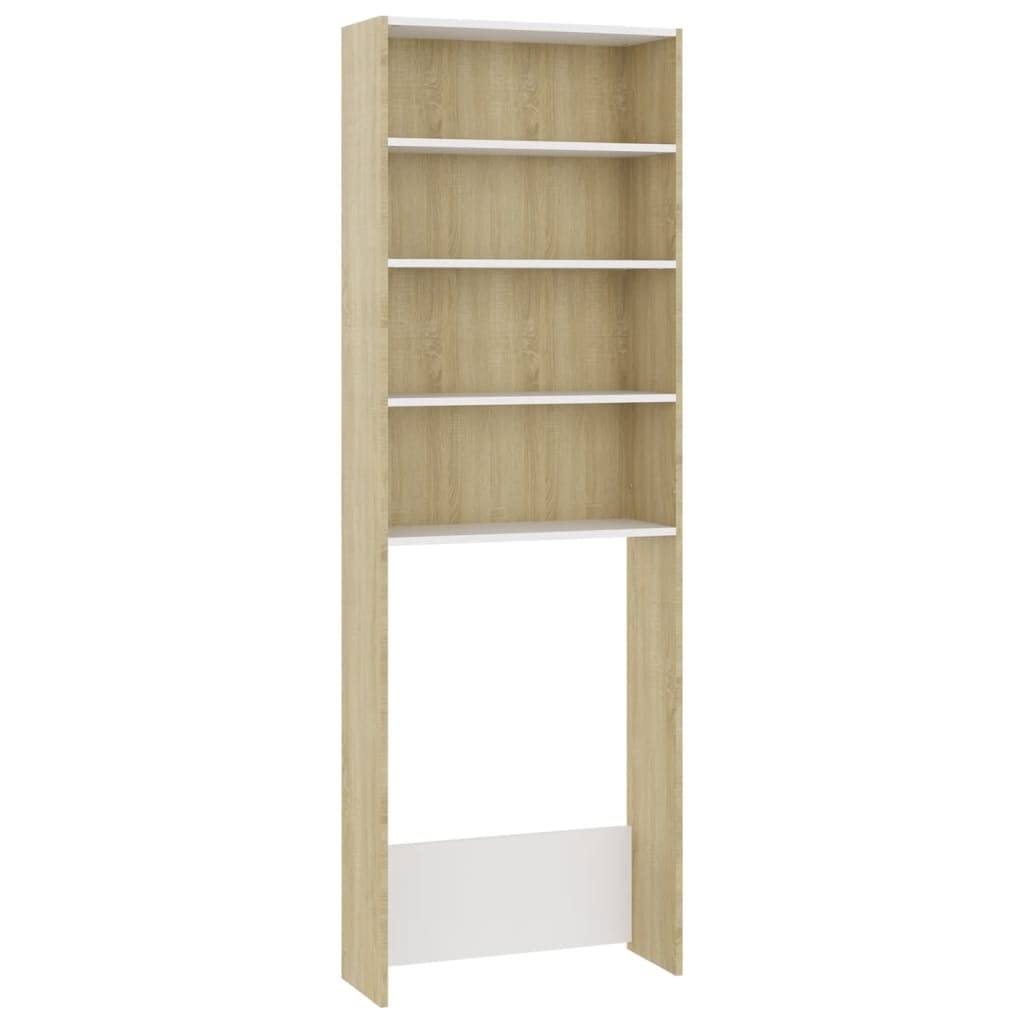 vidaXL-Armario-de-Lavadora-Cuarto-Bano-Aseo-Inodoro-Secadora-Estanteria-Estante-Muebles-Mobiliario-Colada-Almacenaje