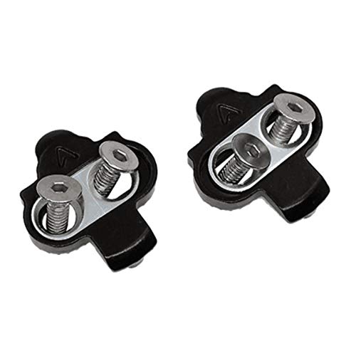 Kathleen0 Bike Cleat Set Mini Camping for Shimano SPD Mountain Bicycle Pedal Accessories Cycling Outdoor Sports Gasket Sheet Screws Steel Spinning Durable Universal