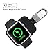 PAWACA Compatible with Apple Watch Wireless Charger 950mAh, Portable Travel Battery Mini Keyring IWatch Charger Compatible with Apple Watch Series 4 3 2 1