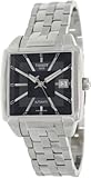 Tissot Men's T0055071106100 Silver/Black Stainless Steel Watch