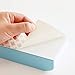 Chris.W 1Pack Self-Stick Pencil Tray - Under Desk Holder Pop-up Pen Storage Drawer Organizer(White and Blue)