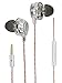 Earbuds/Earphones with Mic : Noise Isolating Power Bass Driver, in-Line Microphone with Volume and Phone Controls, IEM in-Ear Headphones, Ultra Clear Sound : The Audiophile Platinum
