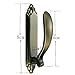 EleCharm 1Pair Curtain Arts Metal Hooks Solid Color Simplicity Tieback Holder (Bronze)
