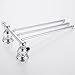 AUSWIND Chrome Crystal Towel Rack 3 Arms 14.17