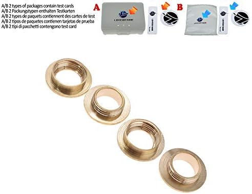 2pcs Solid Brass Eyelets Screw on Eyelet with Washer Grommets Leather Craft Garment Patchwork Decoration,2