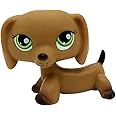 SRJLPS Brown Dachshund Dog Puppy #139 Mini Pet Toys Animal Figure