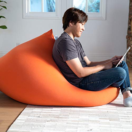 Yogibo Short Bean Bag Chair for Teens, Adults, Plush, Soft Lounge