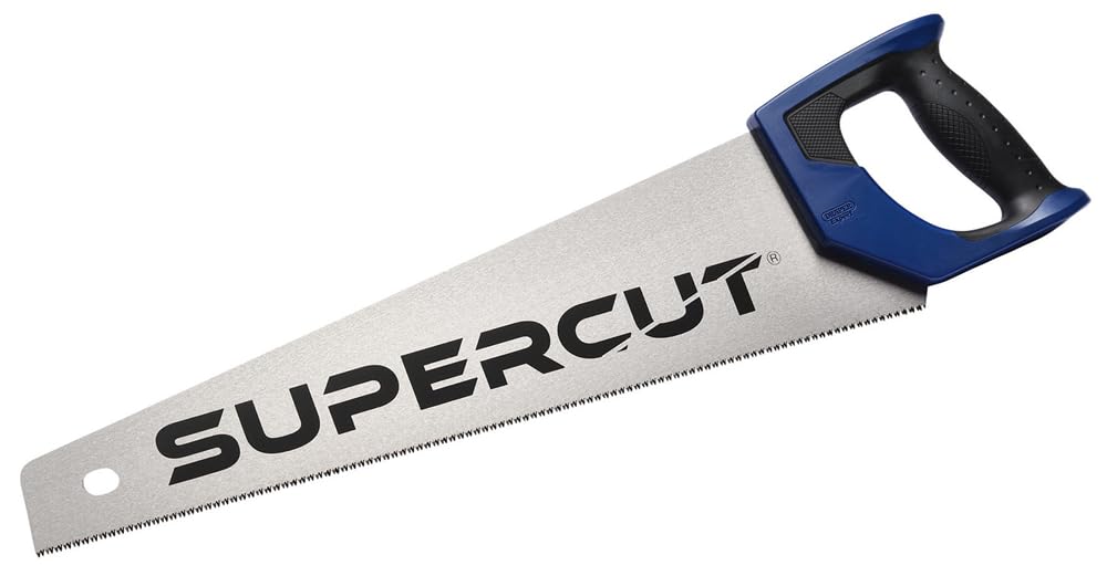 Draper 04830 Supercut Second Fix Triple Ground Handsaw, 500mm/20", 11tpi/12ppi
