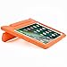 BMOUO Kids Case for iPad 9.7 Inch 2018/2017,iPad Air 2 - with Screen Protector, Shockproof Handle Stand Case for iPad 9.7 Inch 2017/2018 (iPad 5th and 6th Generation) - Orange