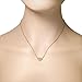 My Daily Styles 925 Sterling Silver Rose Gold Evil Eye Hamsa White Blue CZ Womens Pendant Necklace