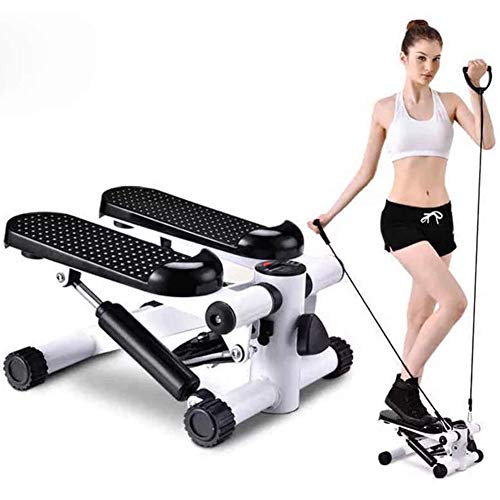 KENL-Fitness-Stair-Stepper-for-Women-and-ManMini-Stepper-Fitness-Cardio-Exercise-TrainerHeight-Adjustable-Stepper-Twisting-MachineStepper-Exercises-Equipment-Monitor-Resistance-Bands