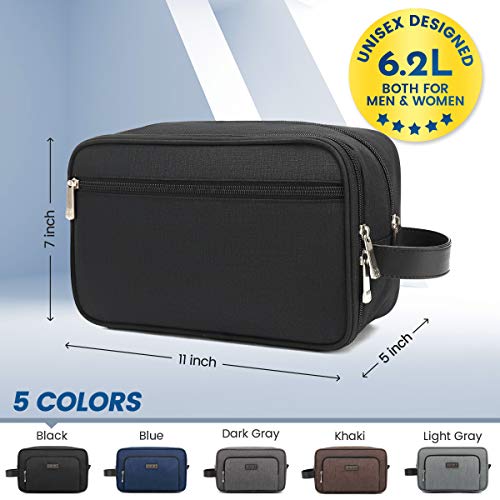 Toiletry Bag for Men Travel Shaving Dopp Kit Waterproof Toiletries Organizer for Cosmetic Portable Womens Travel Makeup Bag 6 Toiletry Bag for Men Travel Shaving Dopp Kit Waterproof Toiletries Organizer for Cosmetic Portable Womens Travel Makeup Bag