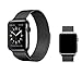 OROBAY Apple Watch Band 38mm 42mm, Stainless Steel Milanese Mesh Loop Magnetic Closure Clasp Apple Watch Wristband Strap for Apple iWatch Series 3, Series 2, Series 1 Sports&Edition …