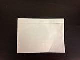 100Pc 7.5" x 5.5" Clear Adhesive Packing List