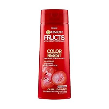 garnier fructis shampoo haar bunte color resist mit acai beeren ohne parabene 250 ml 2er pack