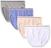 Ellen Tracy Women's Seamless Flawless Fit Hi Cut Panty (Pack of 4)
