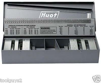 HUOT 3-in-1 Combination 115 Screw Machine Drill (STUB) Index Dispenser 11550