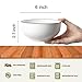 TGLBT 26-Ounce Bowl Set for Soup/Cereal - 3 Packs, Porcelain,White