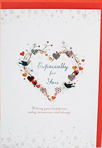 Somssi Especially for You Paper Greeting Card Happy Birthday Valentine's Day Thanksgiving Thank You Best Wish Happy New Year Good Luck-025-sg-0032