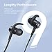 Bluetooth Headphones TaoTronics Wireless Earbuds Sport Earphones 9 Hours 4.2 Magnetic Lightweight & Fast Pairing (CVC 6.0 Noise Cancelling Mic, Snug Silicon Earbuds, Magnetic Design)