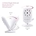 Video Baby Monitor with Night Vision Camera,Two Way Audio System,Temperature Sensor and Large Transmission Range