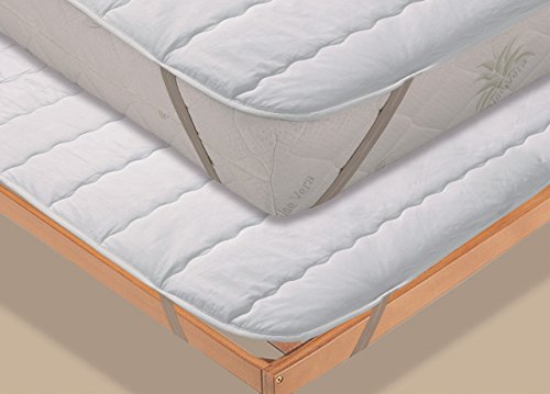 Biancheriaweb Matratzenbezug mit hypoallergenen Gummibändern, hergestellt in Italien, für Einzelbett