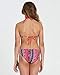 Billabong Girls' Stay 4 Ever Hi Neck Two Piece Bikini Set, Multi, 8