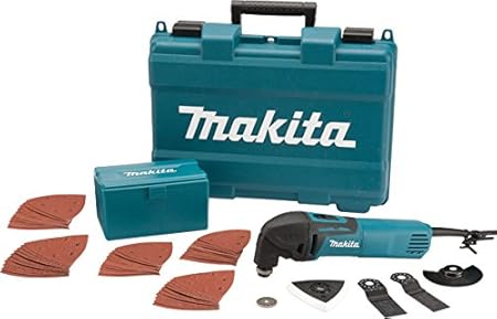 Makita Tm3000cx4 Outil Multifonctions 320w 56 Accessoires Coffret De Transport Bleu Amazon Fr Bricolage
