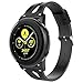 Leather Bands Compatible Samsung Galaxy Watch 42mm and Galaxy Active 40mm Band, Women 20mm Replacement Leather Strap for Samsung Galaxy Watch 42mm/Galaxy Watch Active 40mm