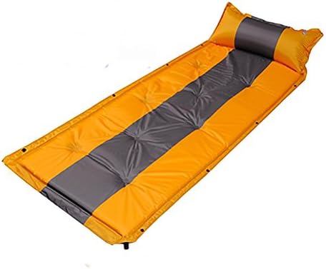 R&amp;R SUV Universal Automatic Inflatable Cushion Car Inflatable Bed Sleep Mattress , single yellow 3.5cm