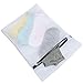PHOITGA Delicates Mesh Laundry Bags, Wash & Needs, Super Premium Quality Bra Lingerie Protection Washing Drying Bag with Rust Proof Zipper, Set of 6 - Black & White(3 Medium & 3 Large)